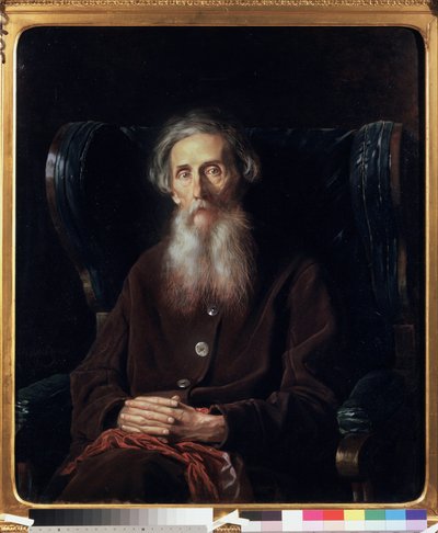 Ritratto dello scrittore e lessicografo Vladimir Dahl da Vasili Grigorevich Perov