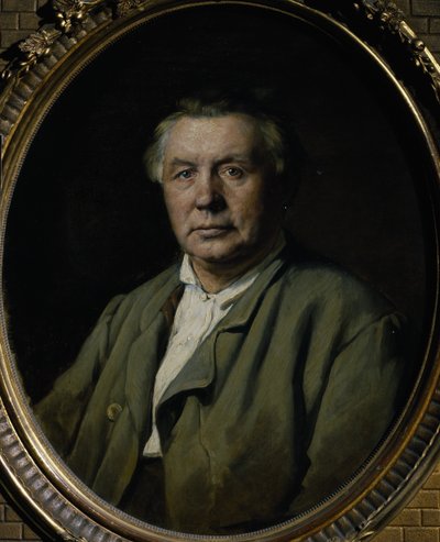 Ritratto del pittore P. S. Stepanov, 1870 da Vasili Grigorevich Perov