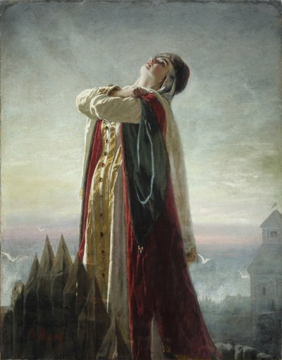 Il lamento di Yaroslavna, 1880 da Vasili Grigorevich Perov