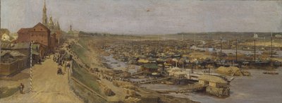 Vista di Rybinsk (1886) da Vasili Maximovich Maximov