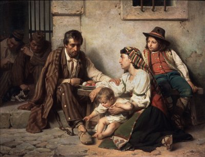 Famiglia in visita a un prigioniero, 1868 da Vasili Petrovich Vereshchagin