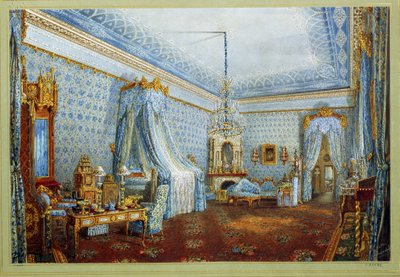 La stanza nel Palazzo Yusupov a San Pietroburgo da Vasili Semenovich Sadovnikov