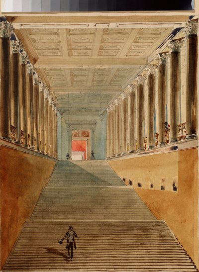 Il grande scalone del Palazzo d