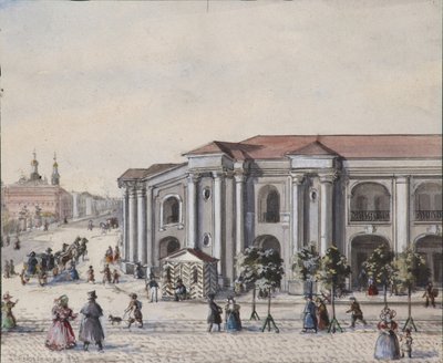Il Grande Gostiny Dvor di San Pietroburgo, 1830-1840s da Vasili Semenovich Sadovnikov