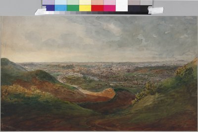 Veduta di Vilna, di Sadovnikov, Vasily Semyonovich (1800-1879) da Vasili Semenovich Sadovnikov