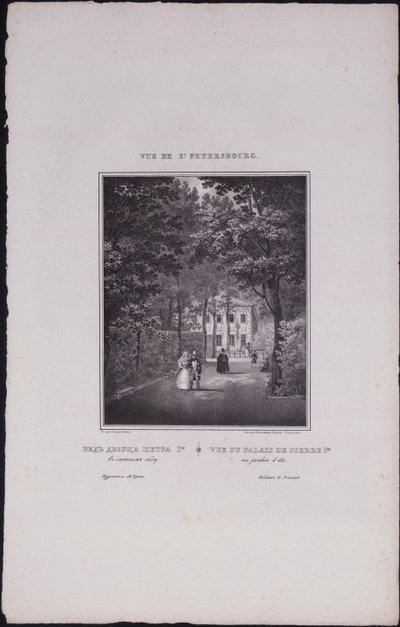 Vedute di San Pietroburgo. Il Palazzo d