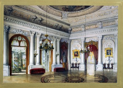 Sala Antonio Vighi nel Palazzo Yusupov a San Pietroburgo da Vasili Semenovich Sadovnikov