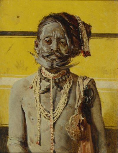 Un Fakir, 1874-1876 da Vasili Vasilievich Vereshchagin