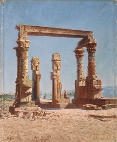 Rovina di un tempio egizio da Vasili Vasilievich Vereshchagin