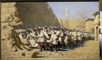 Alle fortificazioni, Lasciateli entrare! da Vasili Vasilievich Vereshchagin