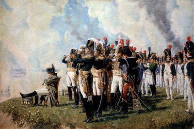 Napoleone Bonaparte sulle alture di Borodino, 1897 da Vasili Vasilievich Vereshchagin