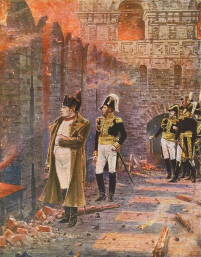 Napoleone osserva l