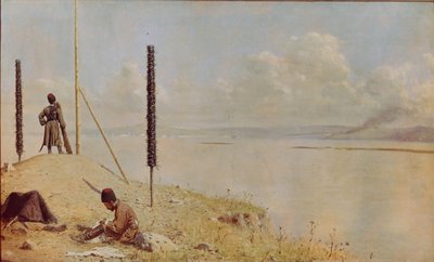 Pattuglia sul Danubio, 1878-1879 da Vasili Vasilievich Vereshchagin