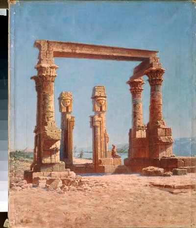 Rovine di un tempio egiziano da Vasili Vasilievich Vereshchagin