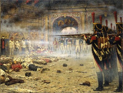 I francesi a Mosca, 1897-1898 da Vasili Vasilievich Vereshchagin