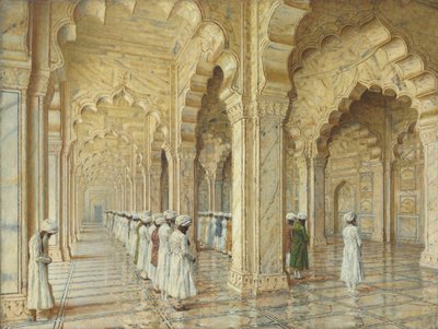 La Moschea della Perla ad Agra, fine anni 1870-inizio anni 1880 da Vasili Vasilievich Vereshchagin