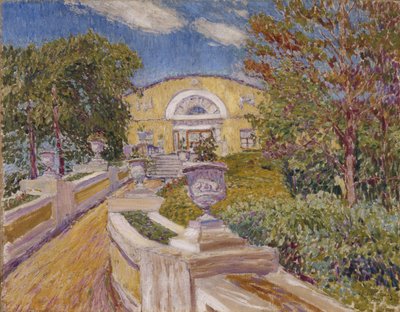 Alla tenuta Naydenov. Mosca, 1914 da Vasili Vasilyevich Perepletchikov
