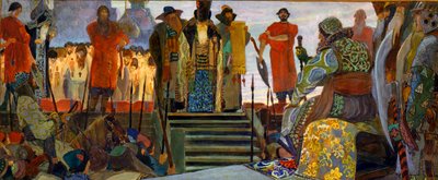 Esecuzione di un Boyar Durante il Regno dello Zar Ivan il Terribile da Vasili Vladimirov