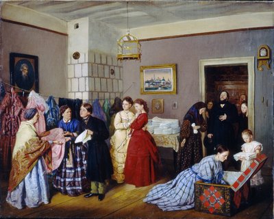 Ricevimento della dote da Vasili Vladimirovits Pukirev
