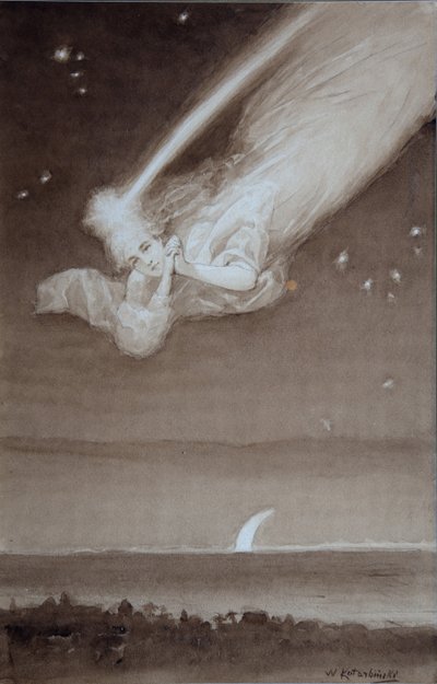 Stella cadente, anni 1910 da Vasilii Kotarbinsky