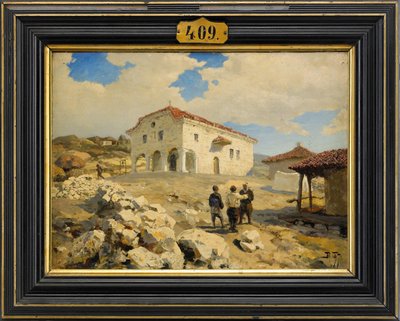 Una chiesa nei Balcani da Vasilij Dmitrievich Polenov