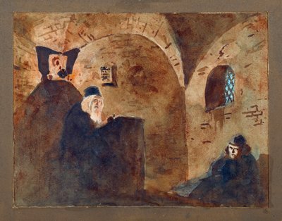 Scenografia, sala voltata, per l