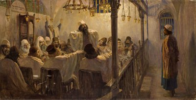 È colpevole di morte!, 1906 da Vasilij Dmitrievich Polenov