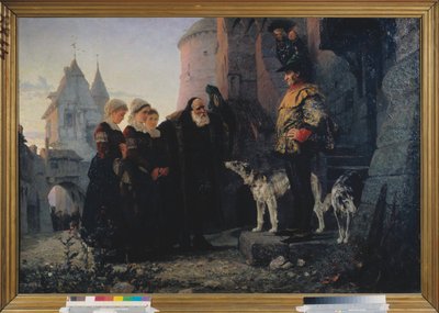 Il diritto della prima notte da Vasilij Dmitrievich Polenov