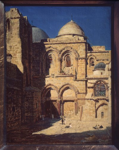 La Chiesa del Santo Sepolcro a Gerusalemme da Vasilij Dmitrievich Polenov