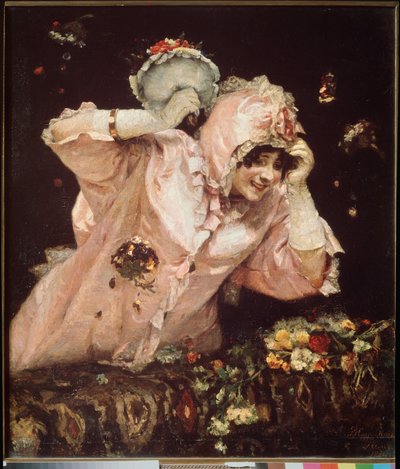 Scena di carnevale a Roma da Vasilij Ivanovic Surikov