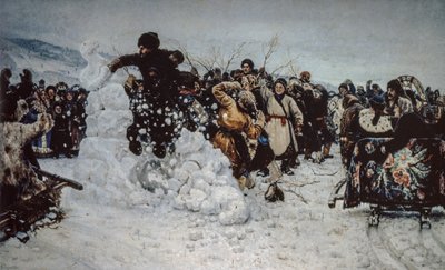 Tempesta di neve sulla fortezza da Vasilij Ivanovic Surikov