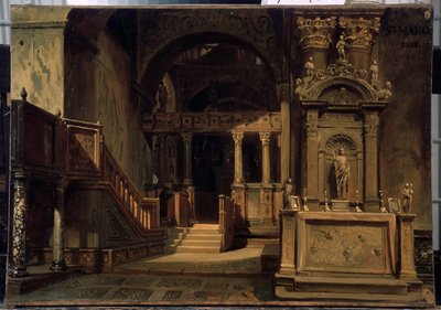 Interno della Basilica di San Marco a Venezia da Vasily Grigorievich Khudyakov