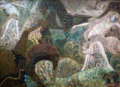 Fondo marino, fine XIX o inizio XX secolo da Vasily Ivanovich Denisov