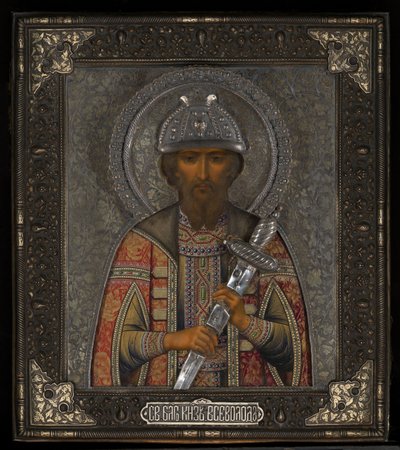 San Vsevolod Mstislavich, Principe di Pskov da Vasily Pavlovich Guryanov