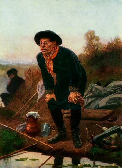 Il pescatore da Vasily Perov