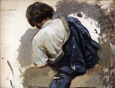 Streltsy in kaftan blu da Vasily Surikov