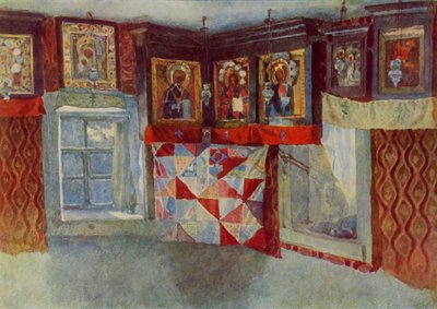 La cappella del villaggio da Vasily Surikov