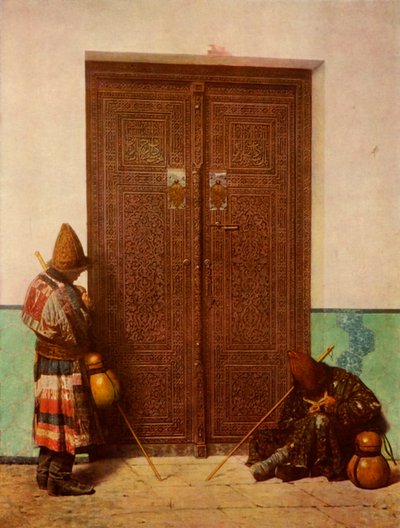 La porta del mausoleo Timur Gur-Emir, 1873 da Vasily Vereshchagin