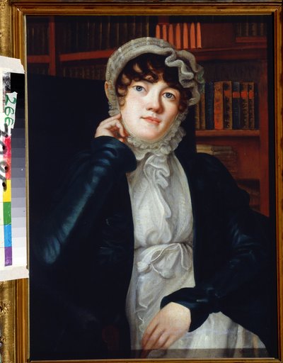 Ritratto della poetessa Karolina Pavlova da Vassily Fyodorovich Binemann