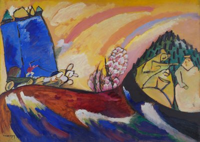 Dipinto con troika, 4036 da Wassily Kandinsky