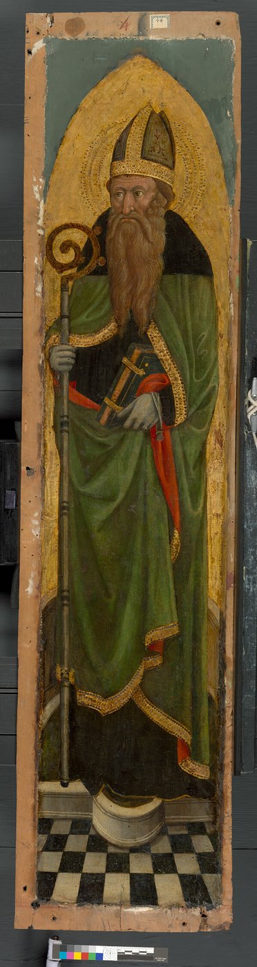 Santo vescovo da una pala d