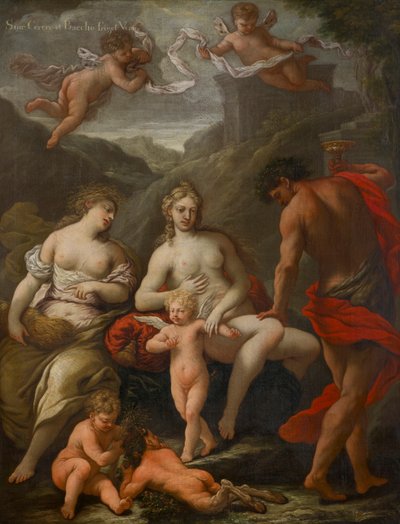 Cerere, Bacco e Venere da Venetian School