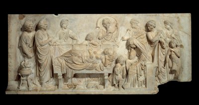 Cerimonia funebre, bassorilievo in marmo, Venezia, inizio del XVI secolo da Venetian School