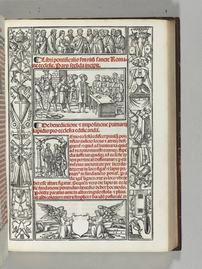 Pontificale Romanum: Pontificale secundum Ritus sacrosancte Romane ecclesie da Venetian School