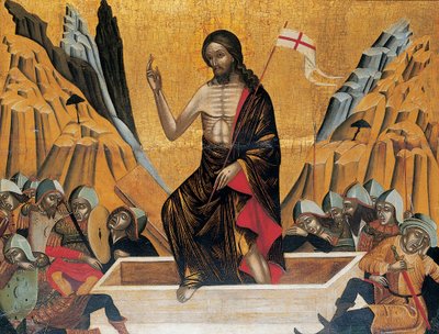La Resurrezione, Venezia o Creta, c.1500 da Veneto Cretan School