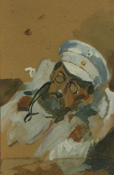Ritratto di Vladimir Alexeyevich Khlebnikov, c. 1895 da Vera Vladimirovna Khlebnikova