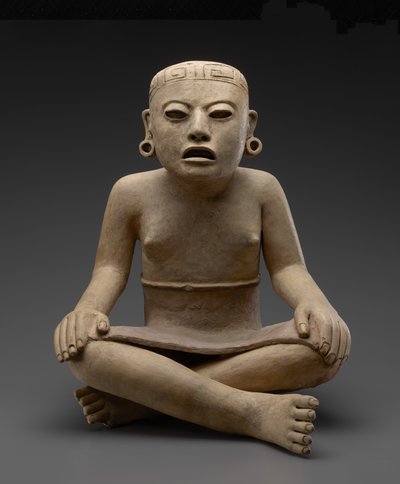 Donna seduta da Veracruz Gulf Coast Civilisation