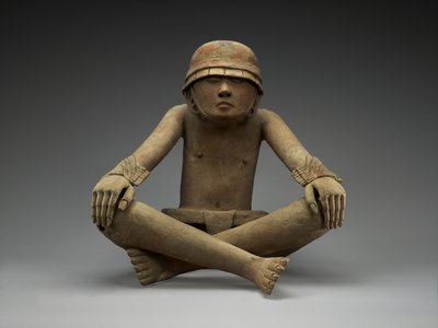 Giocatore di palla, 600-900 d.C. da Veracruz Veracruz