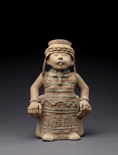Figura effigie femminile in piedi, 600-900 da Veracruz Veracruz