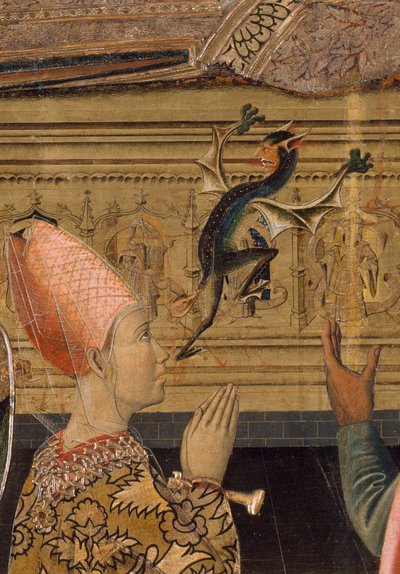 La principessa Eudossia davanti alla tomba di Santo Stefano (dettaglio) da Vergós Family